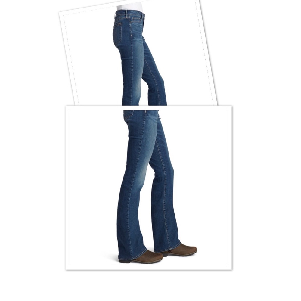 Eddie Bauer Slightly Curvy Bootcut Jeans 16 Tall